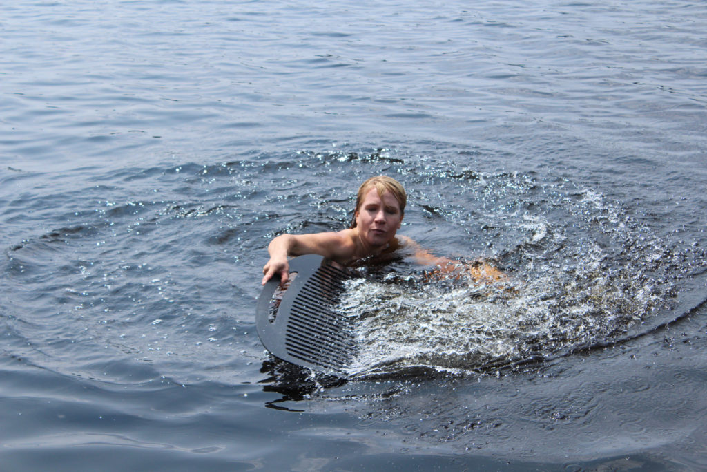 Lois Andison threading Water 2014
