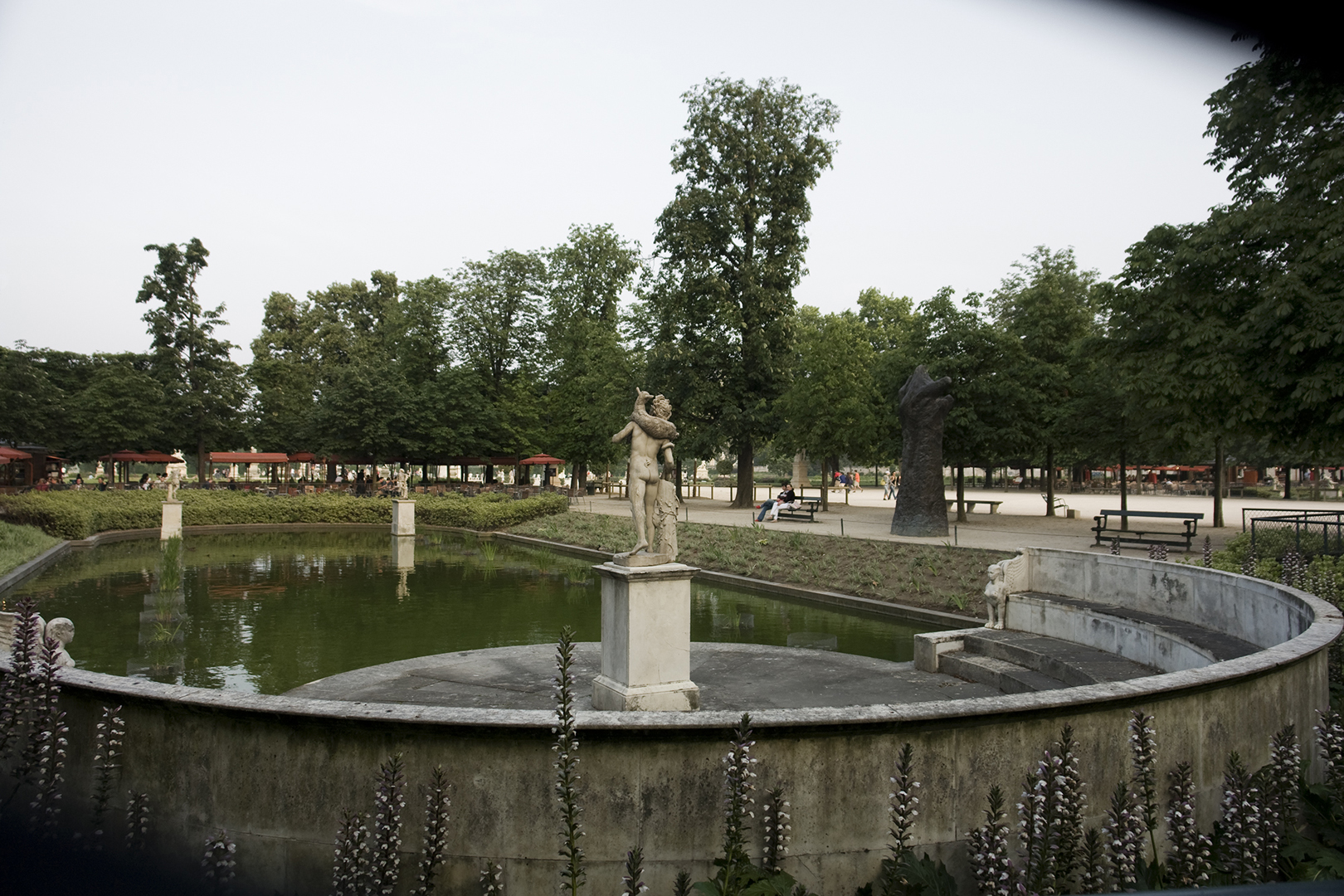 Hommage to Atget (Tulleries Fountain) 2007/2008