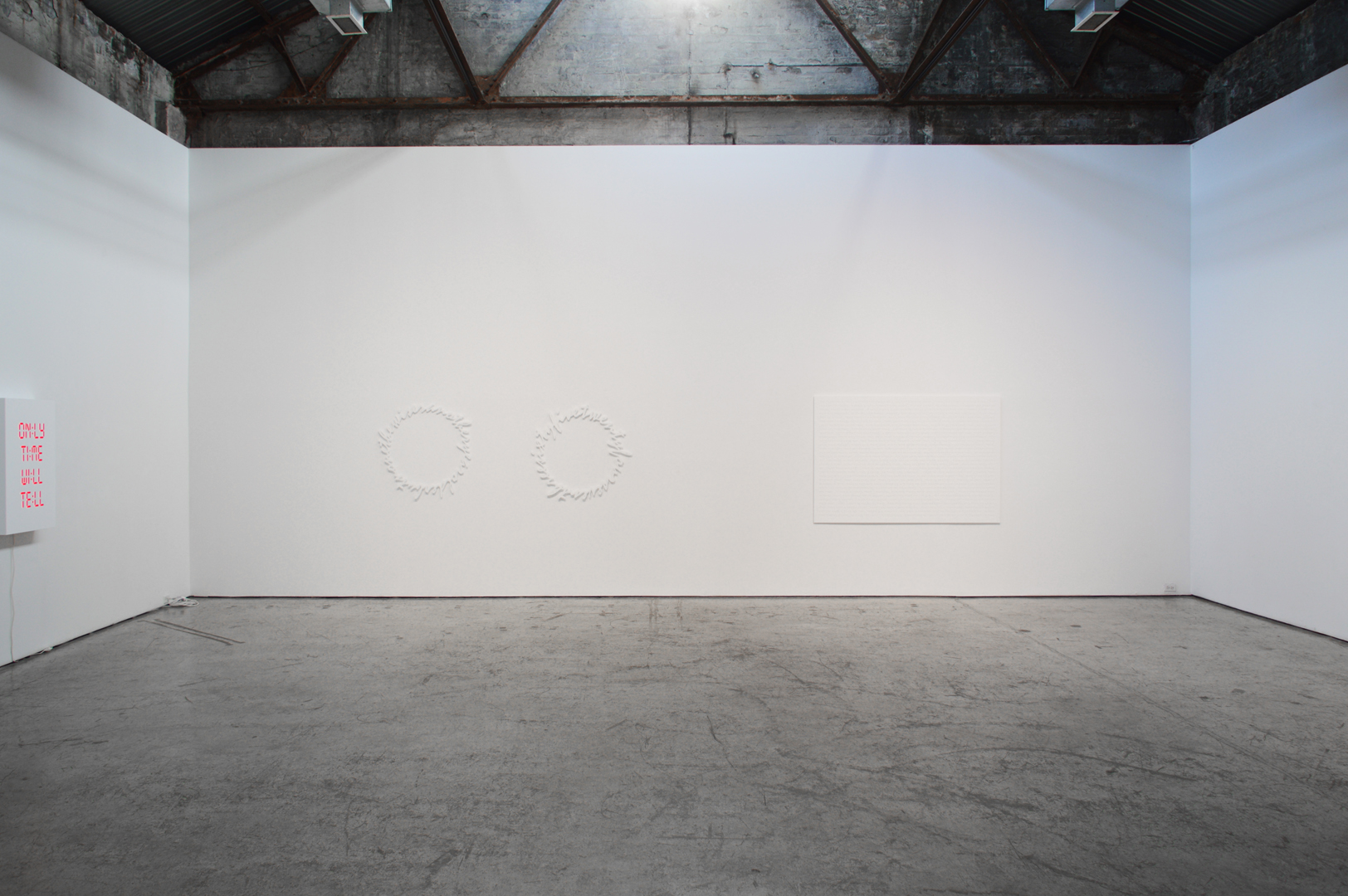 Installation View 1 It's About Time