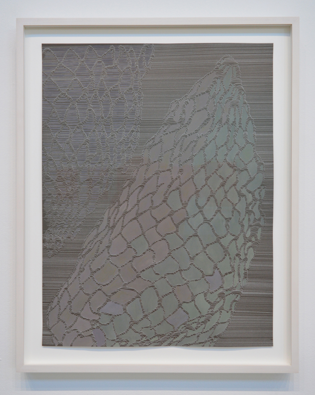 White Net in Tinted Space 2 2016