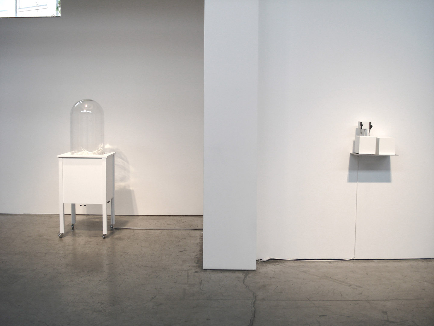 Installation view 1 moving still 2009