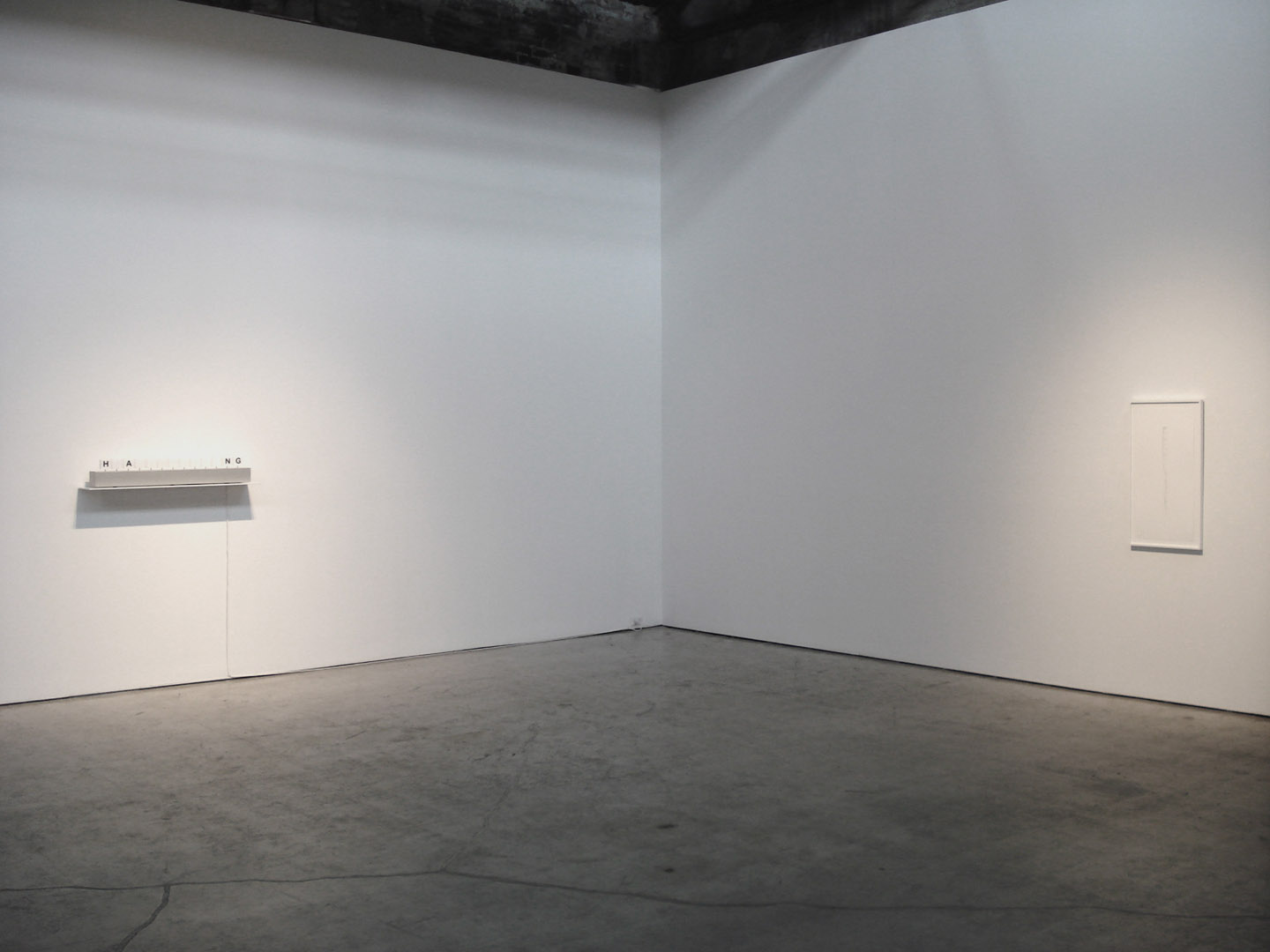 Installation view 2 moving still 2009