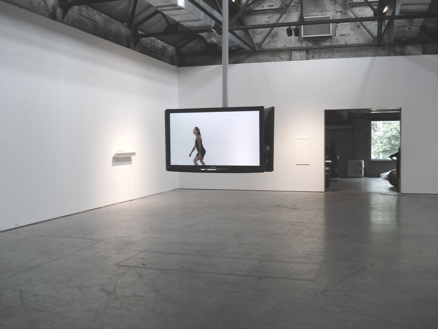 Installation view 3 moving still 2009