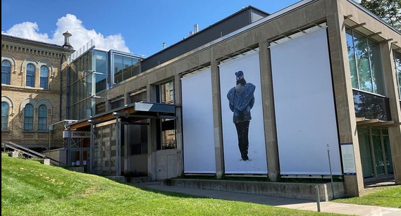 Katherine Takpannie on the grounds at PAMA